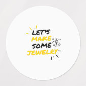 ジュエリー ラベル (デザイン1)