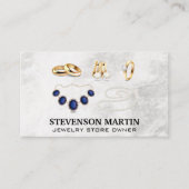 ジュエリー | リングや輪ネックレス金ゴールド 名刺 (正面)