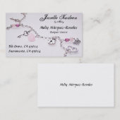 ジュエリー 名刺 (正面/裏面)