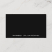 ジュエリー#3の名刺 名刺 (裏面)