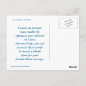 ジュエルイン鍵ウェスト ポストカード (裏面)