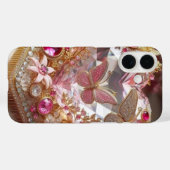 ジュエルエレガント・バタフライ(バラデザイン)» Case-Mate iPhoneケース (裏面 (横))