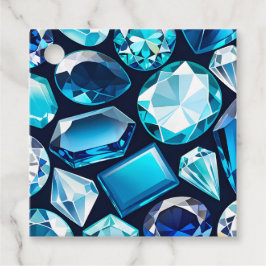 ジュエルカラフルアートギフトラベル フェイバータグ