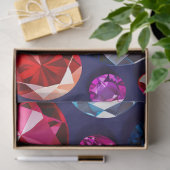 ジュエルカラフルアートティッシュペーパー 薄葉紙 (ギフト)