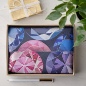 ジュエルカラフルアートティッシュペーパー 薄葉紙 (ギフト)