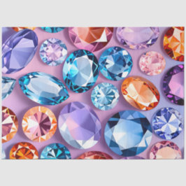 ジュエルカラフルアートティッシュペーパー 薄葉紙