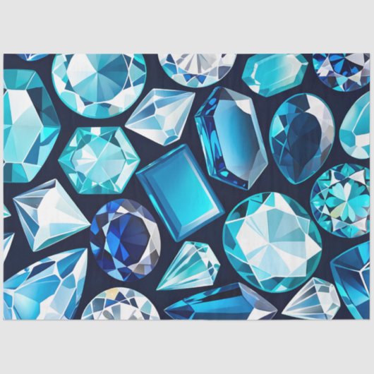 ジュエルカラフルアートティッシュペーパー 薄葉紙 (正面)