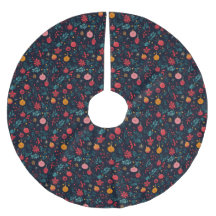 ジュエルカラフルトーンオーナメントとポインセチア