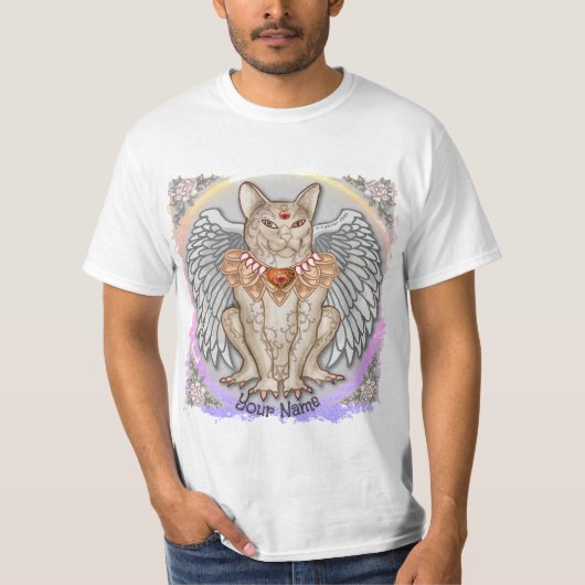 ジュエルキャットガーゴイル Tシャツ (正面)