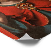 ジュエルスタッフとオーブ付きサルベータームンディ ポスター (角)