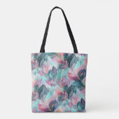 ジュエルトーンの花 トートバッグ (裏面)