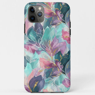 ジュエルトーンの花 iPhone 11 PRO MAXケース