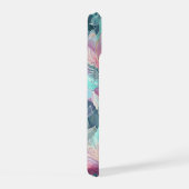 ジュエルトーンの花 iPhone 15ケース (右側面)