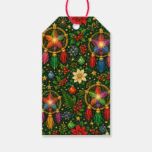 ジュエルトーンスターランタン クリスマスギフトタグ