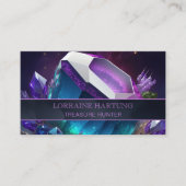 ジュエルトーンネブラ水中競技ターコイズ神秘結晶 名刺 (正面)