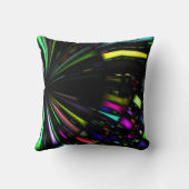 ジュエルトーン抽象芸術装飾用クッション クッション (裏面)