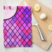 ジュエルトーン ダイヤモンド キッチンタオル (四つ折り)