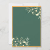 ジュエルトーン フォト ウェディング 招待状 (裏面)