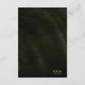 ジュエルパームリーフウェディングの詳細 緑 ID830 エンクロージャーカード (裏面)