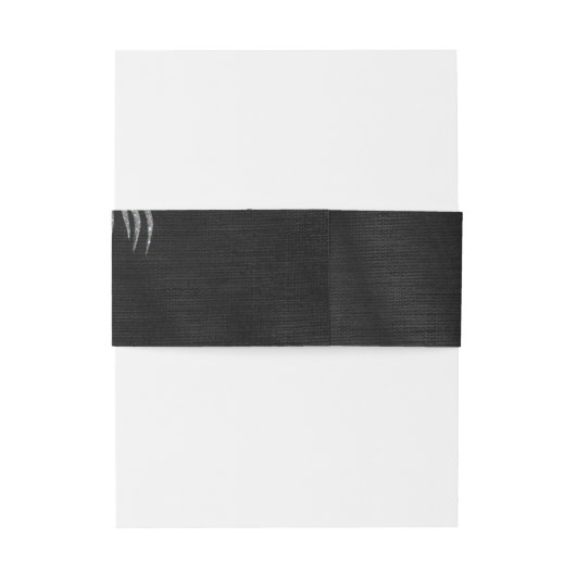 ジュエルパームリーフ招待されましたシルバーID830 招待状ベリーバンド (裏面例)