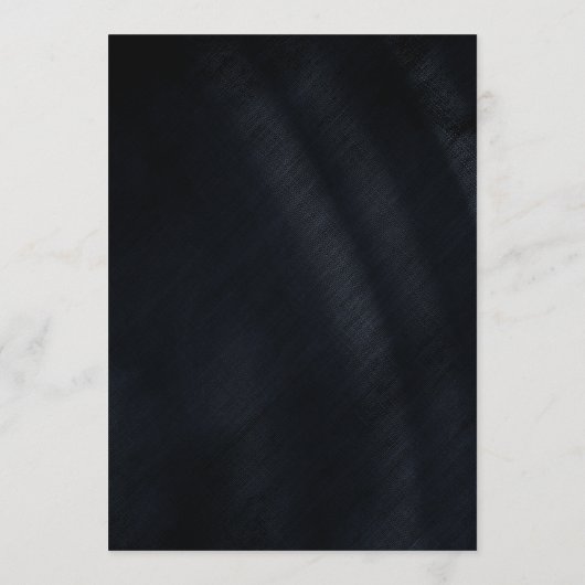 ジュエルパーム結婚リーフのバラ金ゴールド/ネイビーID830 メニュー (裏面)