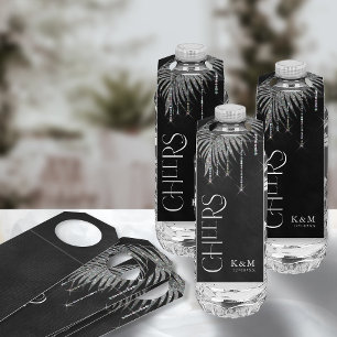 ジュエルパーム結婚リーフの応援シルバーID830 ボトルネックタグ