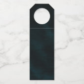 ジュエルパーム結婚リーフの応援ティール(緑がかった色)ID830 ボトルネックタグ (裏面)