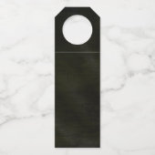 ジュエルパーム結婚リーフの応援緑ID830 ボトルネックタグ (裏面)