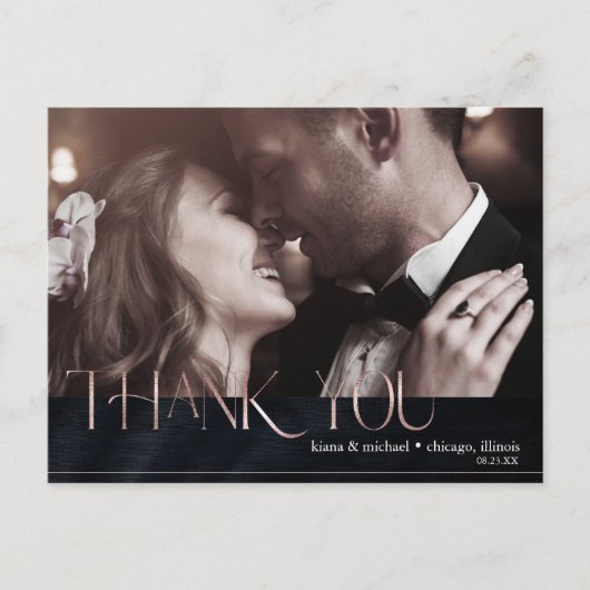 ジュエルパーム結婚リーフの感謝バラ金ゴールドID830 案内ポストカード (正面)