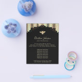 ジュエルビーパステルハニカムオンブラック チラシ (シングル)