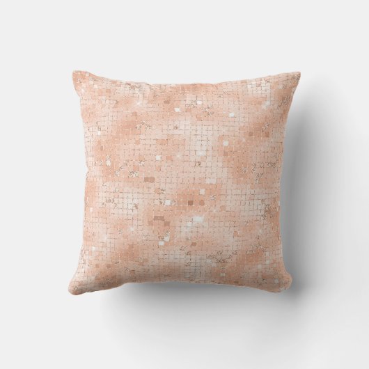 ジュエルフェイクピンクグラム装飾用クッション クッション (裏面)