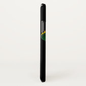 ジュエルフクロウ、小妖精や小人帽子、シャムロック、ダイヤモンドの羽 Case-Mate iPhoneケース (裏面/右)