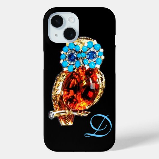 ジュエルフクロウ Case-Mate iPhoneケース (裏面)