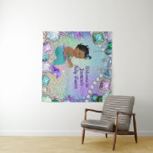 ジュエルマーメイドベイビーシャワーバックドロップバナーSQ タペストリー (インサイチュ(横))