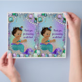 ジュエルマーメイドベビーシャワーDIY抱き枕デコレーション チラシ (手)