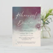 ジュエルモダン・トーンのリハ結婚ーサルディナー 招待状 (スタンド正面)