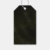 ジュエル結婚パームリーフの緑ID830 ギフトタグ (裏面)