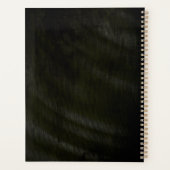 ジュエル結婚パームリーフの緑ID830 プランナー手帳 (裏面)