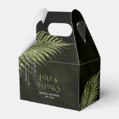 ジュエル結婚パームリーフの緑V2 ID830 フェイバーボックス (正面サイド)