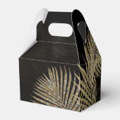 ジュエル結婚パームリーフの金ゴールドV2 ID830 フェイバーボックス (裏面サイド)