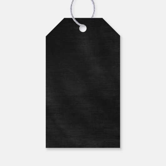 ジュエル結婚パームリーフの銀ID830 ギフトタグ (裏面)