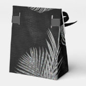 ジュエル結婚パームリーフの銀ID830 フェイバーボックス (裏面サイド)