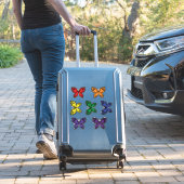 ジュエル蝶ストッカーセット シール (スーツケースインサイチュ)