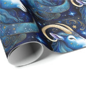ジュエル銀河系〔占星術の〕十二宮図山羊座 ラッピングペーパー (ロールコーナー)