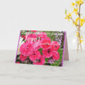 ジュエル あなたは花として生まれた 名言 ガーデン カード (黄色い花)