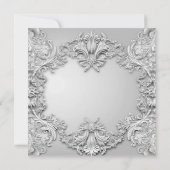 ジュエル ハイ ヒール シューズ キンセアニエラ 誕生日パーティー 招待状 (裏面)