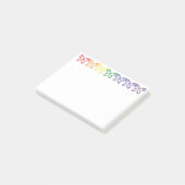 ジュエル・バタフライのアウトラインPost-It Notes ポストイット (アングル)