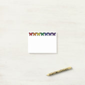 ジュエル・バタフライ ポストイット (デスク上)