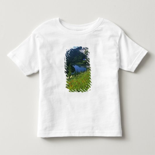 ジュエル・ベイシンの高山植物 トドラーTシャツ (正面)