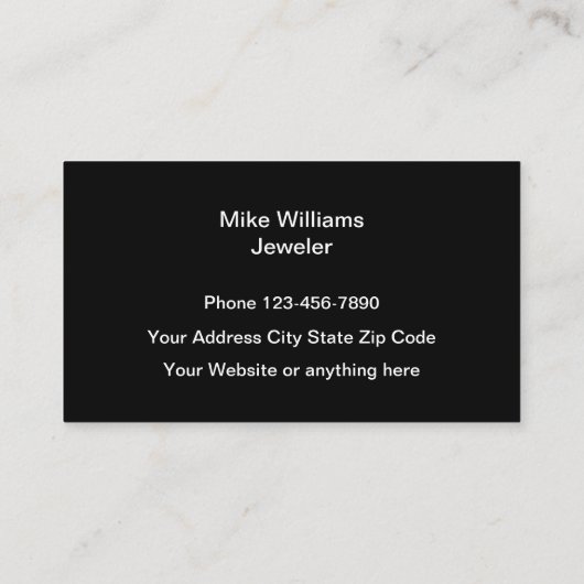 ジュエ最高のルテーマ新規 名刺 (裏面)